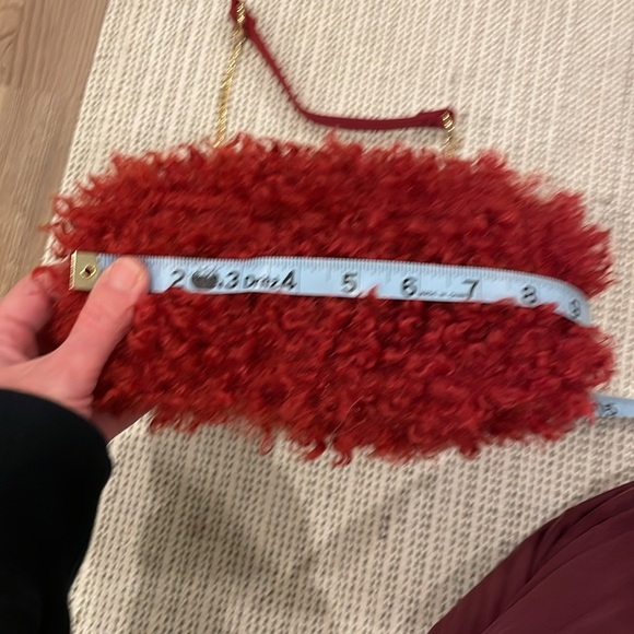 Unbillion Depuis 1996 fuzzy Sherpa handbag - Picture 7 of 10